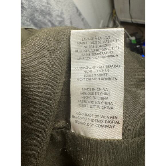 Wenven Green Military Army Field Jacket Men’s Medium Army Green - Picture 9 of 9